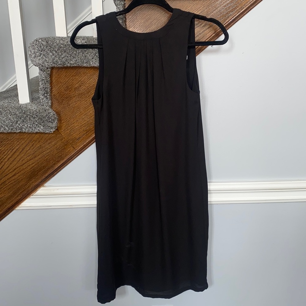 H&M Black Chiffon Dress size 4